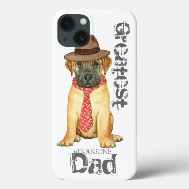 Bullmastiff Dad Case-Mate iPhone Case (Back)