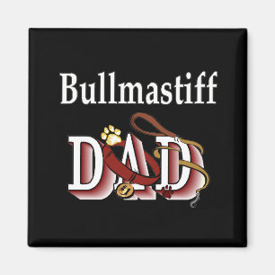 bullmastiff dad Magnet