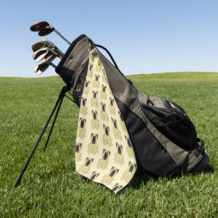 Bullmastiff Dog Design Any Colour Background Golf Towel