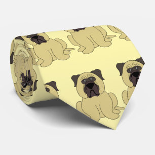 Bullmastiff Dog Design Tie