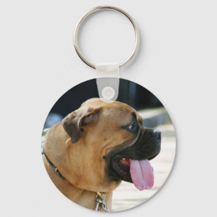Bullmastiff Dog Key Ring