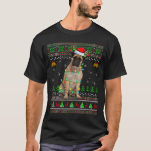 Bullmastiff Dog Ugly Christmas Sweaters Holiday Sa