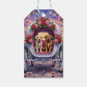 Bullmastiff Dog Valentine's Day  Gift Tags