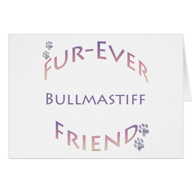 Bullmastiff Furever (Front Horizontal)