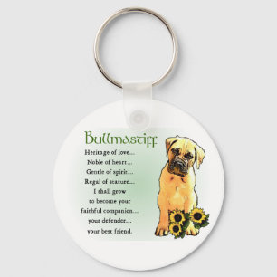 Bullmastiff Gifts Key Ring