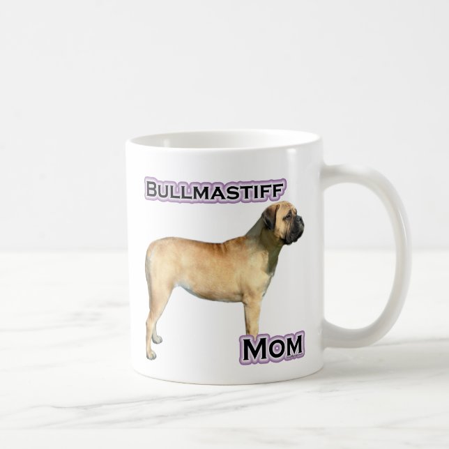 Bullmastiff Mum 4 Coffee Mug (Right)