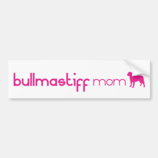 Bullmastiff Mum Bumper Sticker