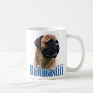 Bullmastiff (red) Name Coffee Mug