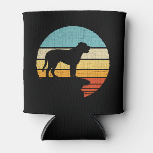  Bullmastiff Retro Vintage Dog Puppy Owner  Can Cooler