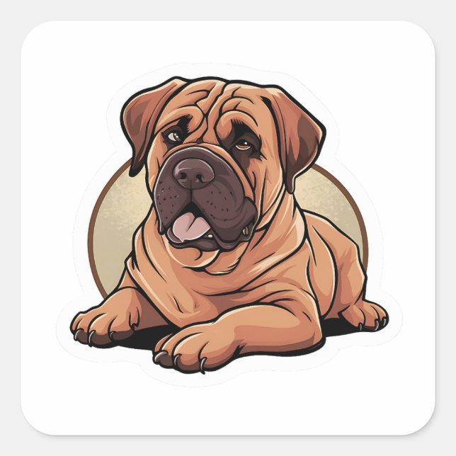 Bullmastiff Sticker (Front)