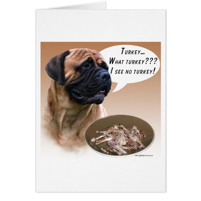 Bullmastiff Turkey (Front)