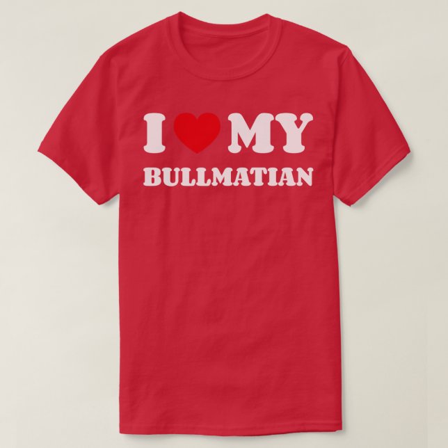 Bullmatian T-Shirt (Design Front)