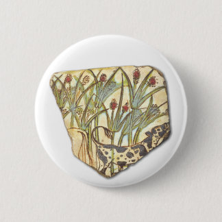 bullock in thicket 6 cm round badge