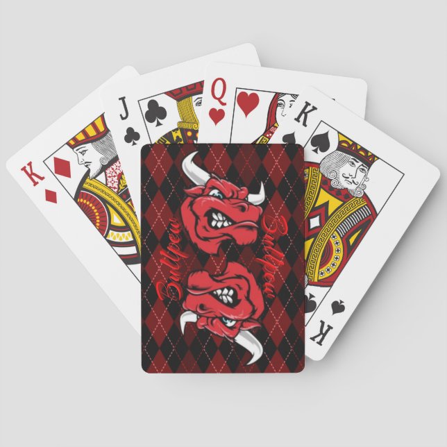 Bullpew Playing Cards (Back)