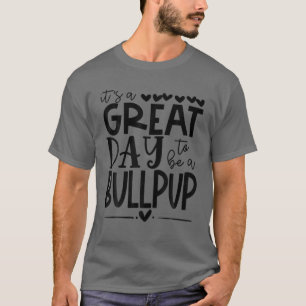 Bullpups School Sports Fan Team Spirit Great Day T-Shirt