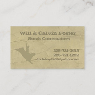 Bullrider Calling Card
