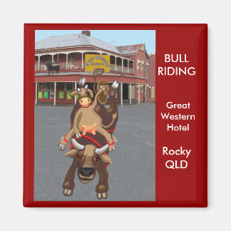 Bullriding Magnet