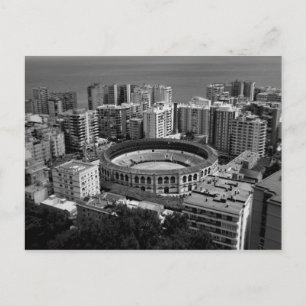 Bullring in Malaga, Spain Postcard