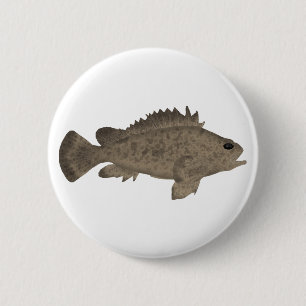 Bullrout 6 Cm Round Badge