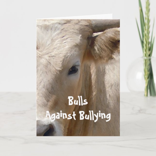 Bulls Against Bullying #5 of 7 Different Card (Front)
