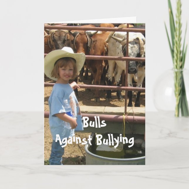 Bulls Against Bullying #7 of 7 Different Card (Front)