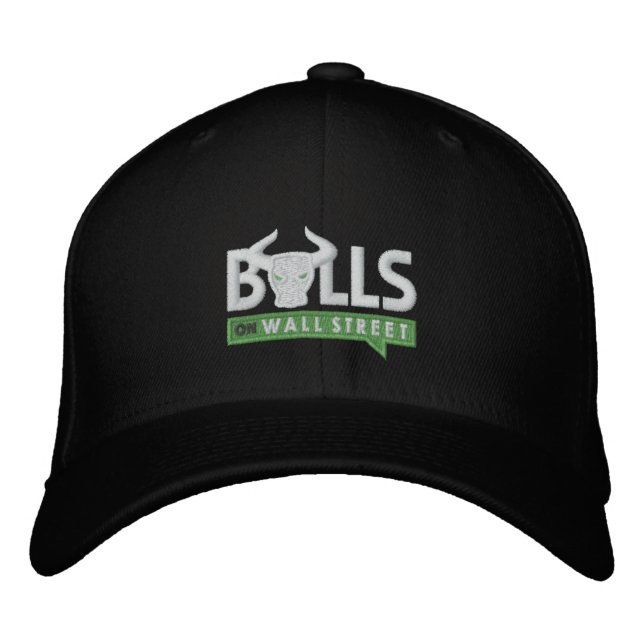 BULLs Cap-Choose Your Colour Embroidered Hat (Front)