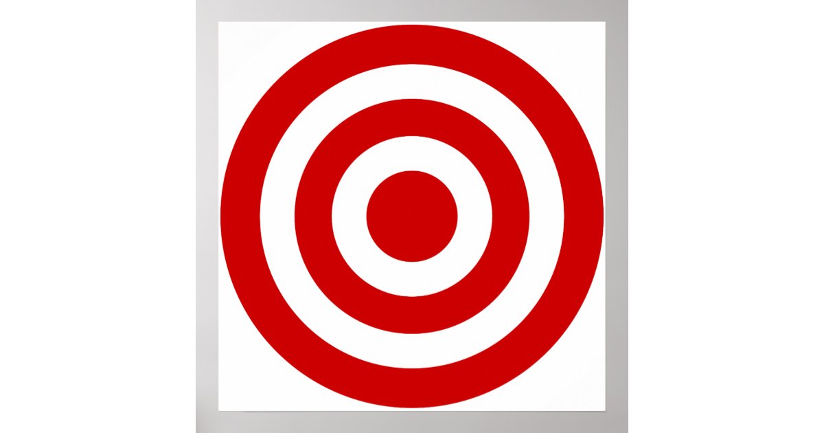 Bull's_Eye Poster | Zazzle