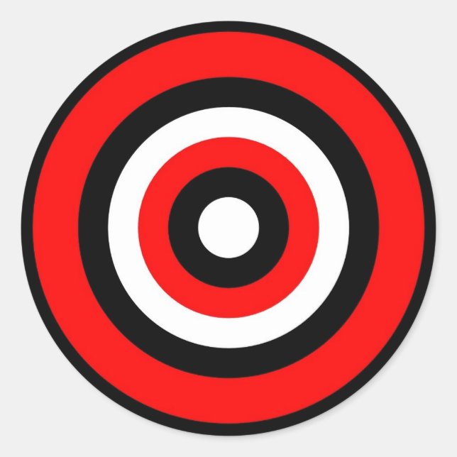 BULLS EYE Sticker (Front)