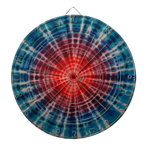 Bulls Eye Tie Dye Dartboard