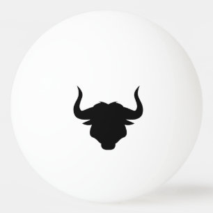 Bull's Head Ping Pong Ball
