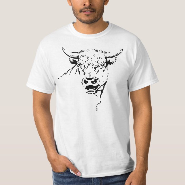 Bull's Head T-Shirt (Front)