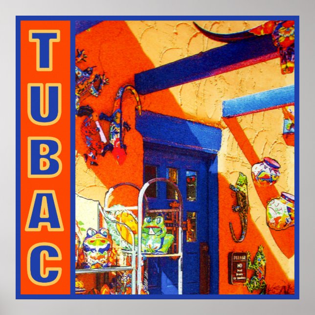 Bull's Head, Tubac, AZ Poster (Front)