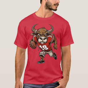 Bulls Touchdown American 1 T-Shirt