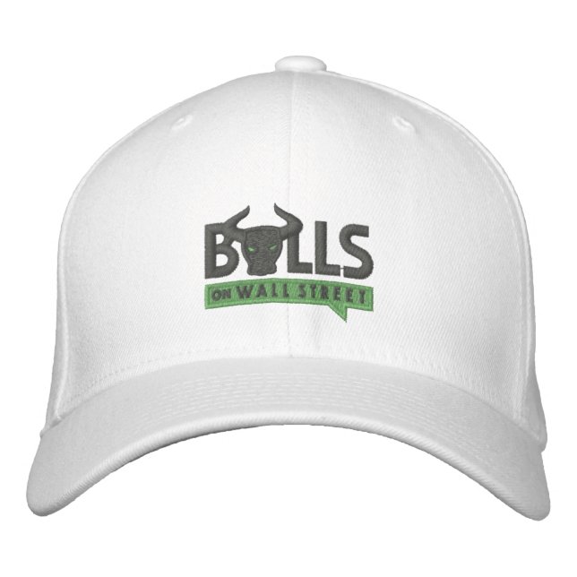 BULLS WHITE CAP (Front)