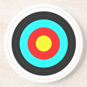 Bullseye Archery Target Coaster