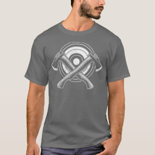 Bullseye Axe Throwing Cool Axe Thrower Gift T-Shirt