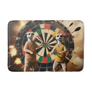 Bullseye Burrow: Meerkat Dart League, Bath Mat