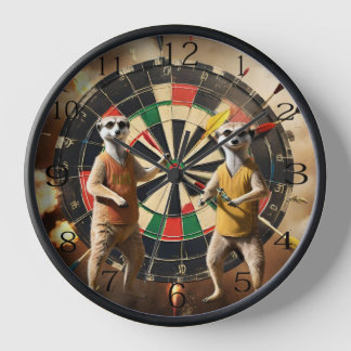 Bullseye Burrow: Meerkat Dart League, Clock