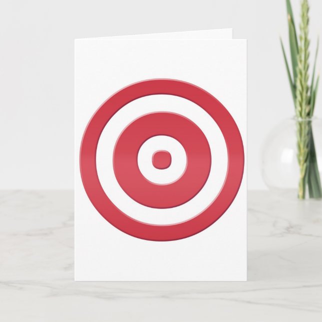 bullseye card (Front)