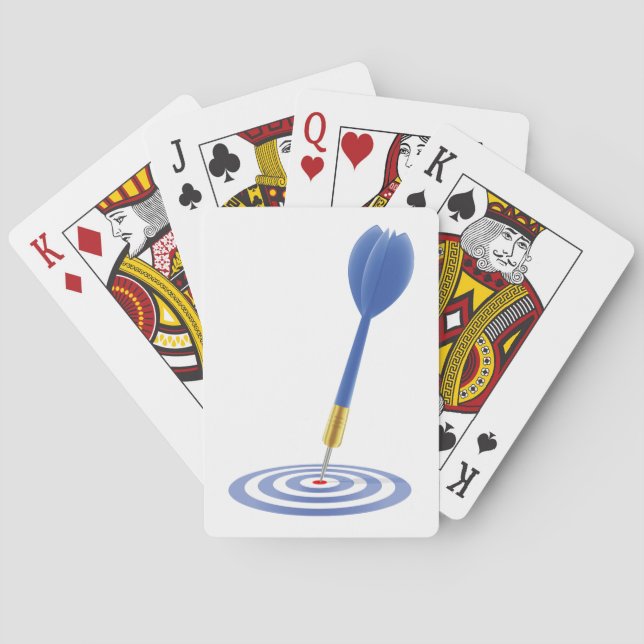 Bullseye Dart Playing Cards (Back)