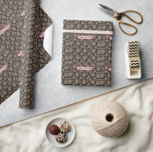Bullseye Dartboards' Layered, Birthday Wrapping Paper