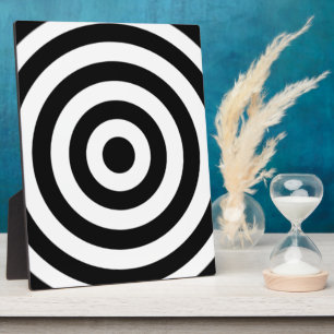 Bullseye Design Plaque