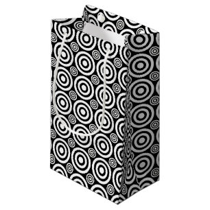 Bullseye-GIFT BAG S-Black-White