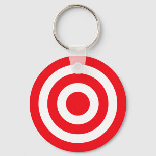 Bullseye Keychain
