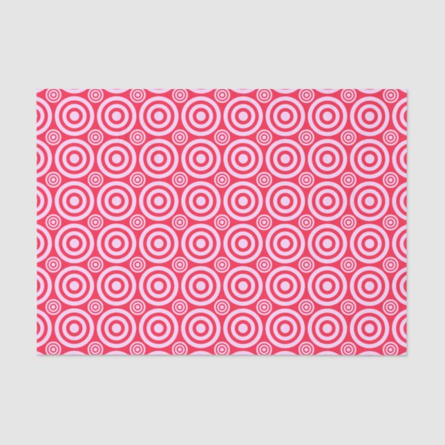 Bullseye-PINK-TISSUE WRAP PAPER (Front)