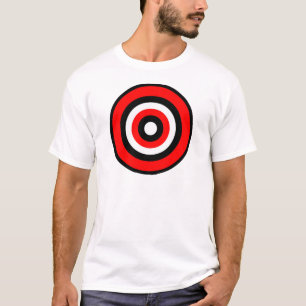 BullsEYE Red Black White T-Shirt