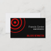 Bullseye Symbol Business Card (Front/Back)