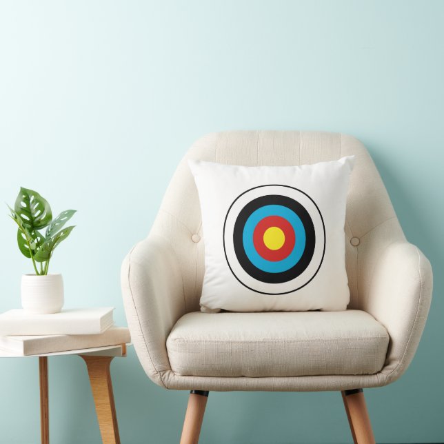 Bullseye Target Design Cushion (Chair)