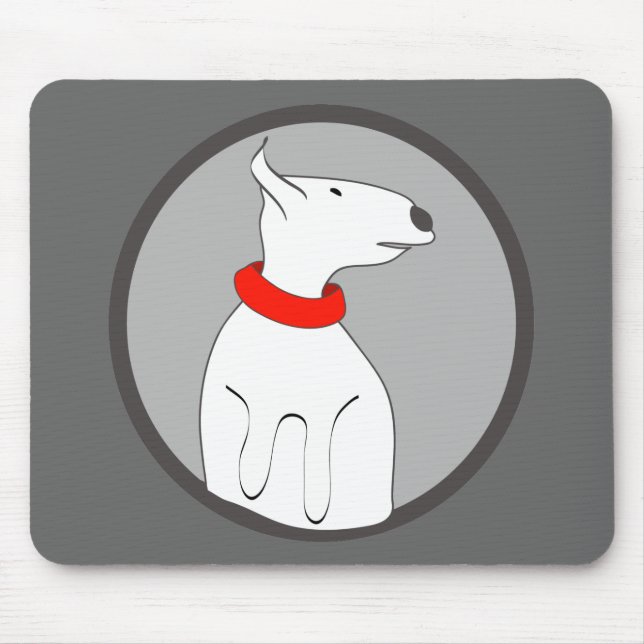 BULLTERIER3 MOUSE MAT (Front)