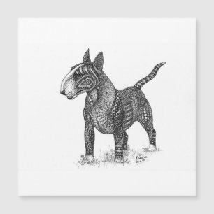 Bullterrier Magnetic Card